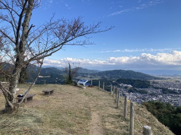 四王寺山制覇へ